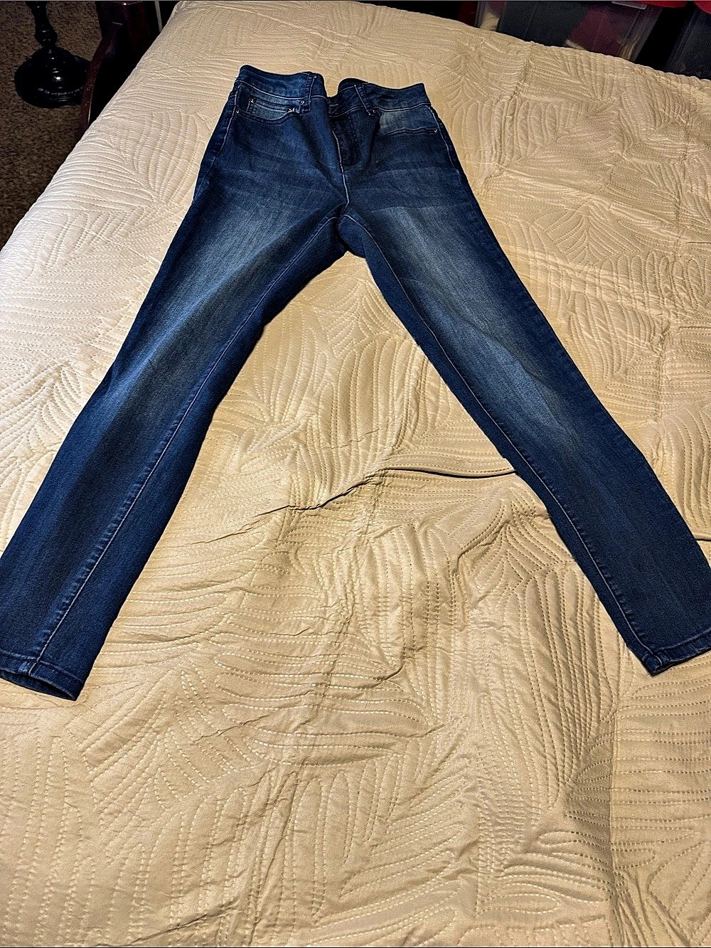 Needle & Cloth Skinny Ankle Jeans Size 8 Blue